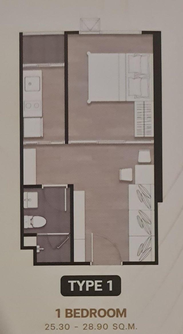 CM04206 ขายดาวน์ โซ ออริจิ้น พหล 69 สเตชั่น Condo SO ORIGIN PHAHOL 69 ถนนพหลโยธิน 4