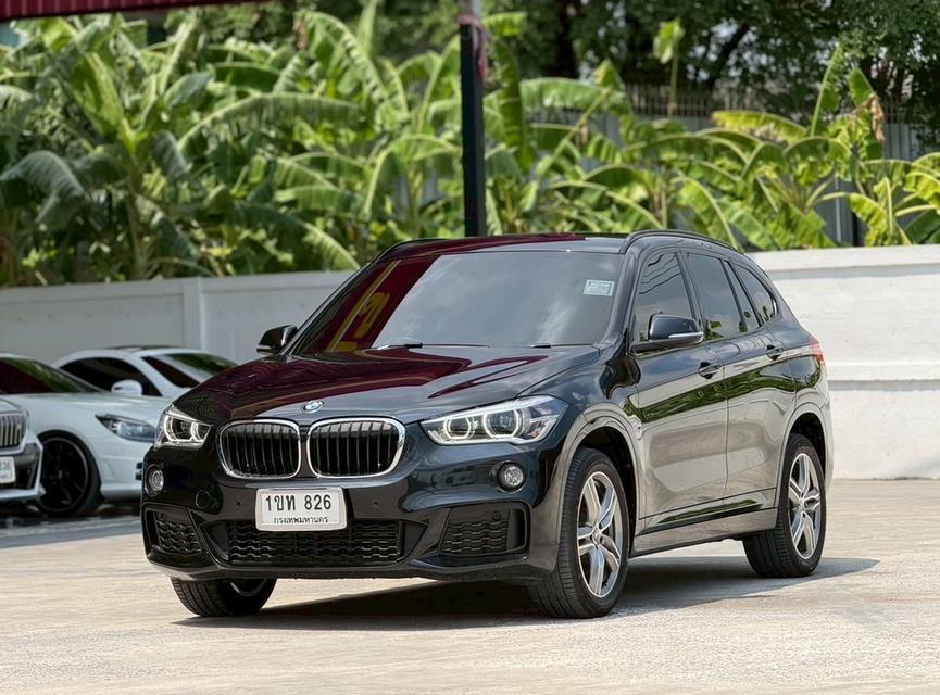 2019 BMW X1, 2.0 sDrive20d M SPORT โฉม F48 ปี16-23 สีดำ เครื่องยนต์ดีเซล มือเดียวป้ายแดง