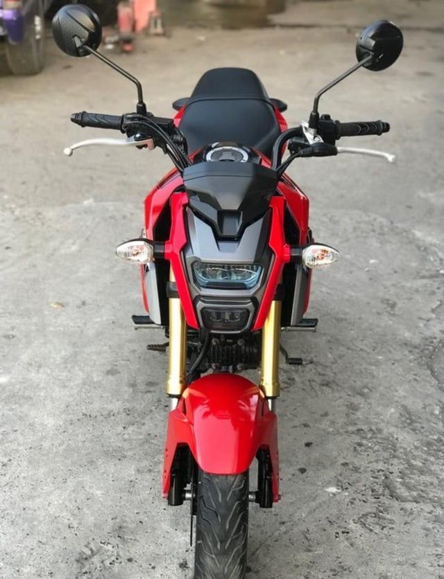 Honda MSX 125 สีแดงเทา