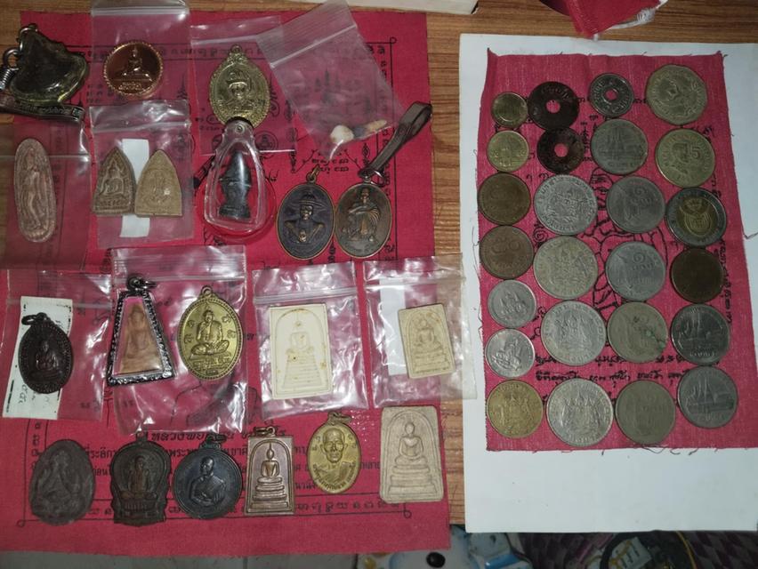 พระเครื่อง,เหรียญ ที่เก็บไว้นานแล้ว