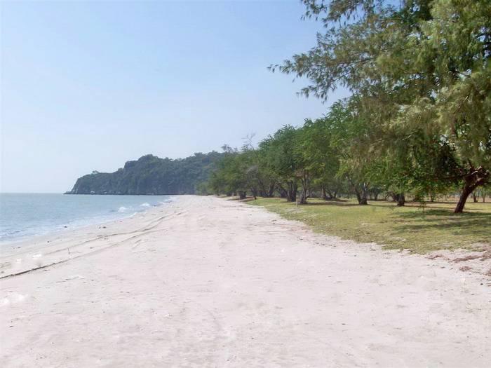 ที่ดินทำเลทอง ติดชายทะเล หาดสวนตัว หน้ากว้างถึง 110 เมตร กุยบุรี ประจวบคีรีขันธ์ ใกล้หมู่บ้าน ใกล้สะพานปลา มีวิวภูเขา ด้านหน้าเป็นวิวทะเลหาดส่วนตัว 5