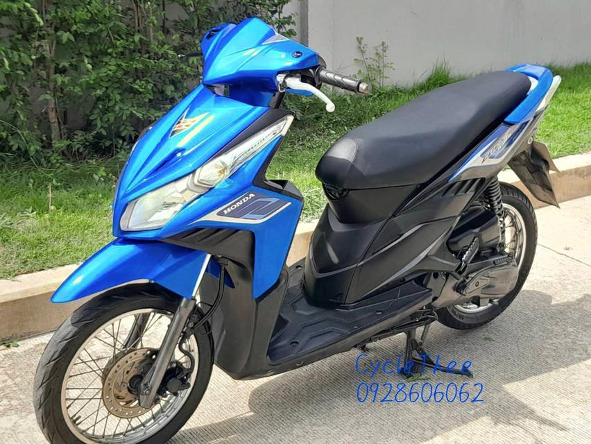 Honda Click 110i ปี2010 สีน้ำเงิน-ดำ 2