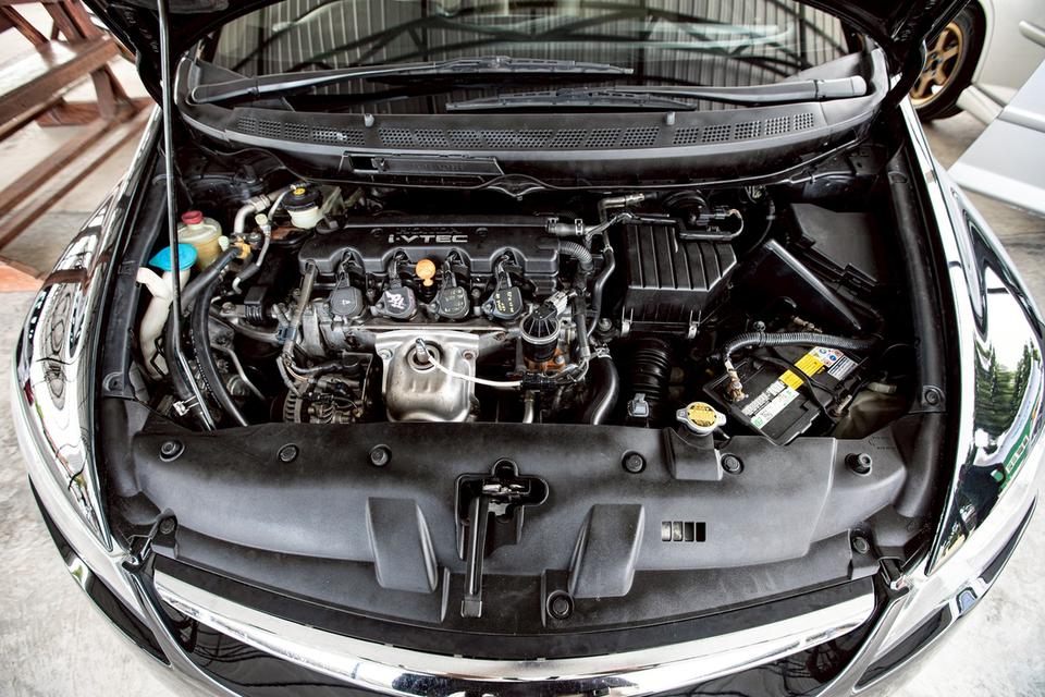 Honda Civic Fd 1.8E ปี 2008 สีดำ เกียร์ออโต้ 10