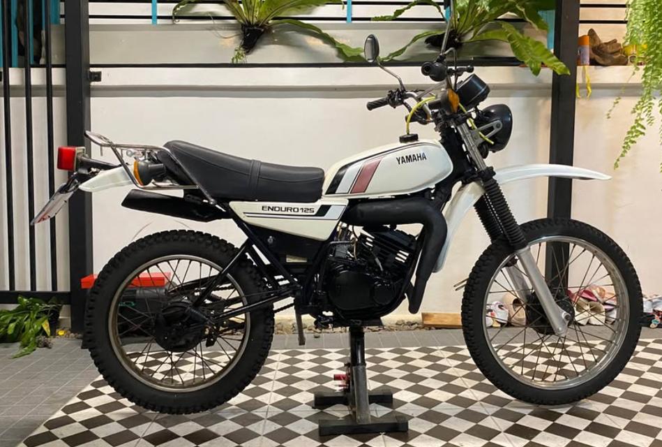 ขาย Yamaha DT125 สีขาว 2