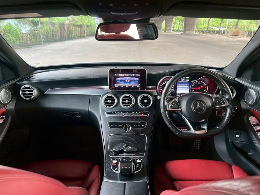 ขายรถ Benz C350e AMG W205 ปี 2017 สีขาว เกียร์ออโต้ 13