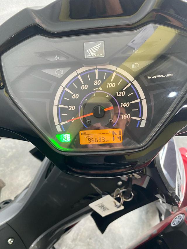 Wave110i ปี2022 ล้อแม็กซ์ สตาร์ทมือ ไมล์ดิจิตอล 6