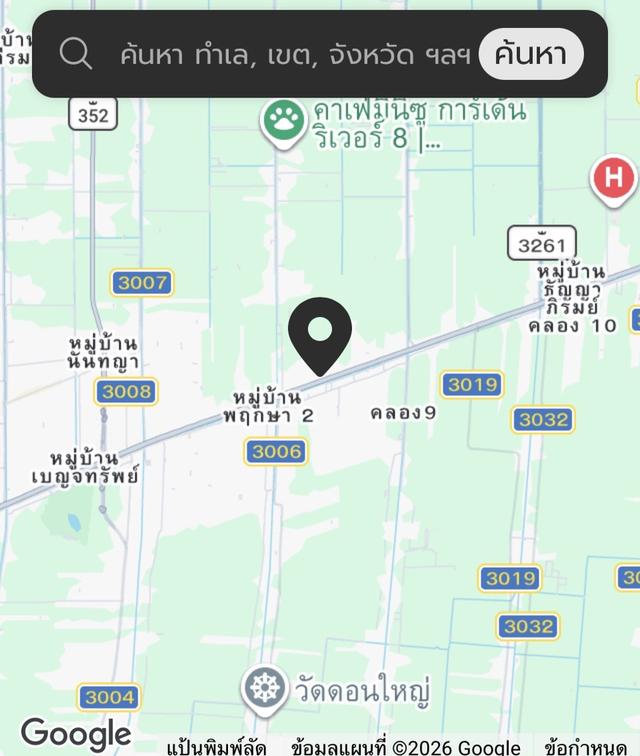 ที่ดินเปล่า 30 ไร่บนถนนธัญญะคลองแ8 1