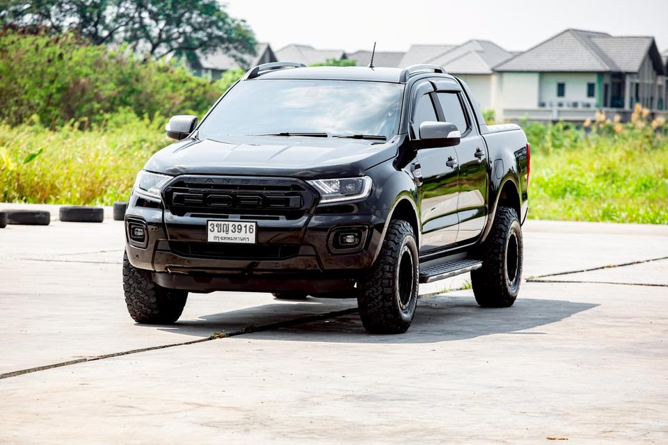 Ford Ranger Wildtrak 2.0 Bi-Turbo Auto ปี 2021 สีดำ