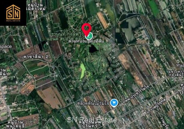 ขาย ที่ดินแปลงสวยหน้าสโมสร สนามกอล์ฟธานนท์ กฤษดานคร 25 คลองสามวา 359 ตร.ว. 3