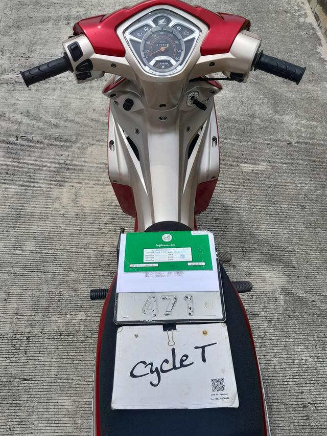 2010 Honda Wave 110iAT · ขับไปแล้ว 21,999 กิโลเมตรHonda Wave 110i AT ปี2010 สีแดงแก้ว-น้ำตาล***ย้ำเวฟเกียร์ออโต้ WaveATนะคะ 5
