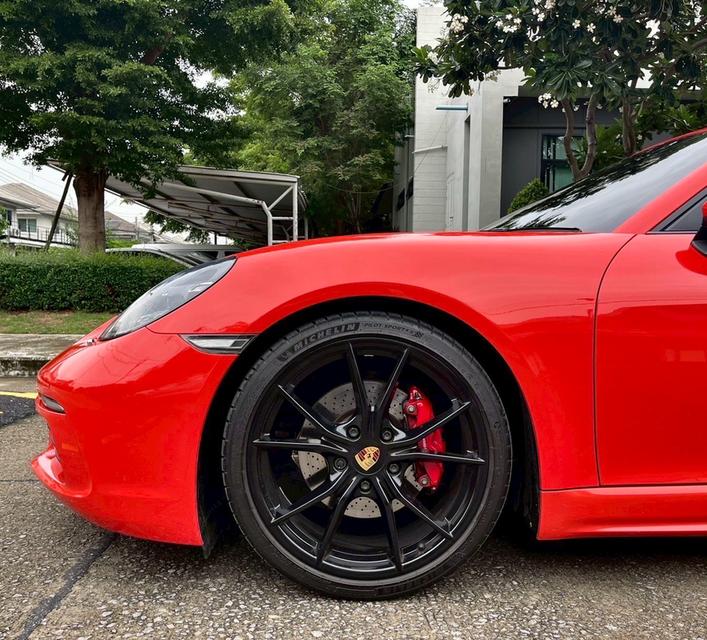 รหัสรถ AP404 Porsche 718 Cayman สี Lava orangeปี 2016 จด 2017   6