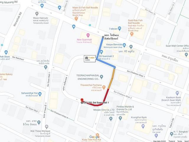 ขาย อาคารพาณิชย์ ตึกแถวห้องมุม สวนมะลิ 1258 ตรม. 89.2 ตร.วา 2