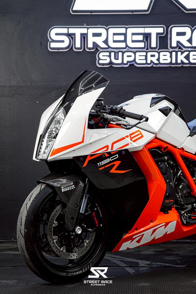 KTM RC8 1190R ตัวแรง แห่ว KTM รถสวยกริ๊บ แต่งเยอะ ไมล์แค่ 6000 กิโลเมตร🔥  💸 ราคาเงินสด  499,000 บาท รูปที่ 4