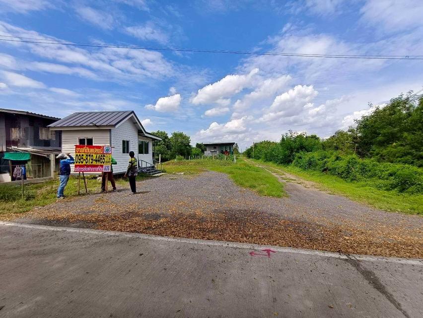 Vายด่วน ที่ดินบางหลวง 93.6 ตารางวา เลียบคลองพระยามหาโยธา ถมแล้ว อ.เมืองปทุม จ.ปทุมธานี