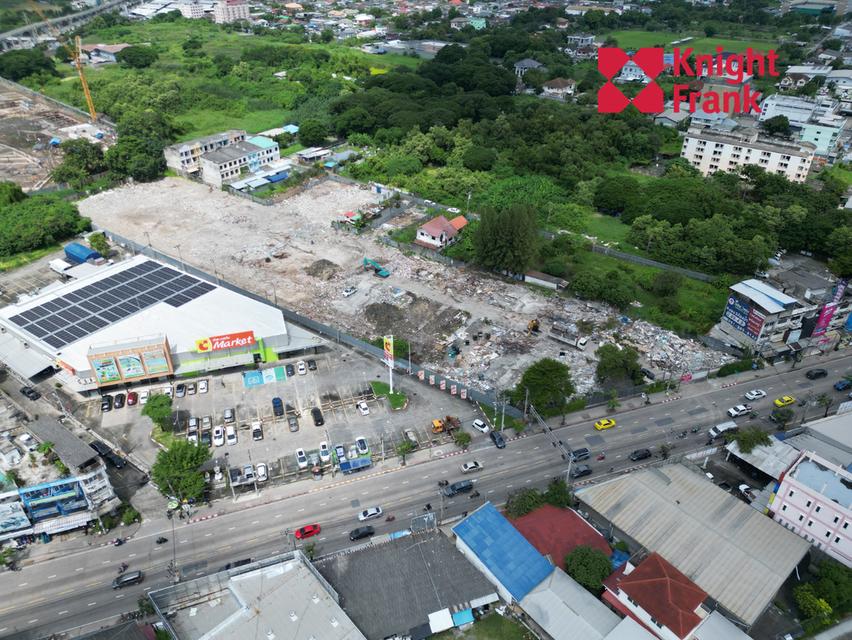 ขายที่ดิน 9 ไร่ ติดถนนคู้บอน ใกล้ MRT สถานีคู้บอน 2