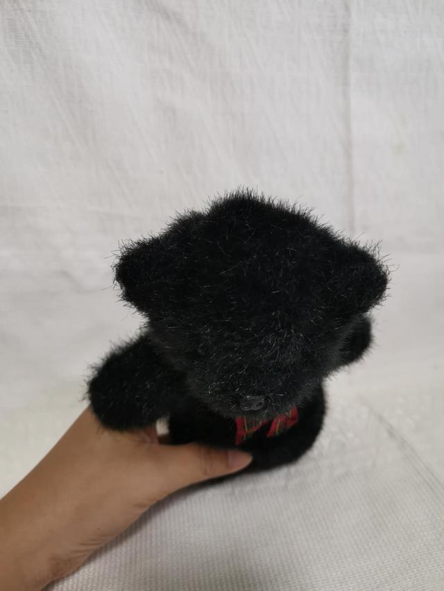 ตุ๊กตาขนเก่าสีดำน่ารัก  2