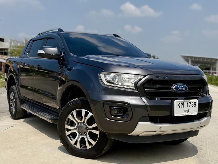 FORD RANGER 2.0 AUTO WILDTRAK 4ประตู ปี 2018 จด 2019 รหัส WK1739