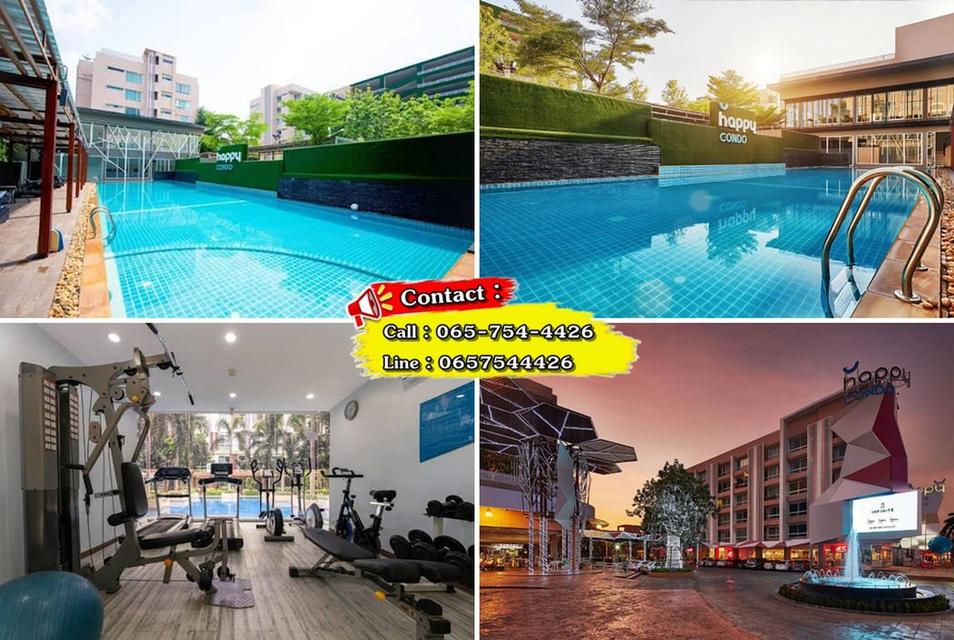 Happy Condo Ladprao 101 ห้องขนาด 36 ตารางเมตร 1 ห้องนอน ชั้น5 ตึก North ตกแต่งใหม่ พร้อมเข้าอยู่ (เลี้ยงสัตว์ได้) 10