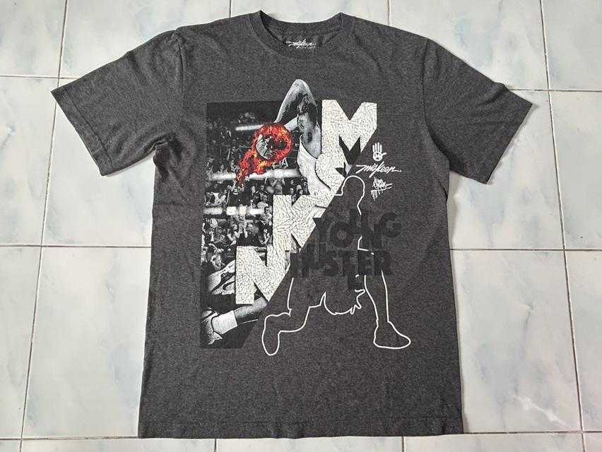 [เปิดขาย] 🏀 เสื้อสตรีทฮิปฮอป Miskeen Originals Vintage Y2K ผ้าเนื้อทรายเทาดําหล่อๆ 🔴✨ รูปที่ 1