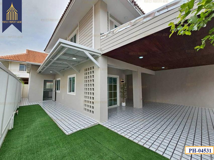 บ้านแฝดพฤกษา 33 บางบัวทองตกแต่งใหม่พร้อมของแถม 4