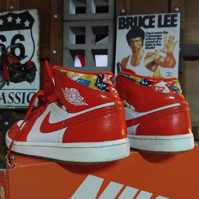 Jordan 1 Mid "Barcelona Sweater" รูปที่ 3