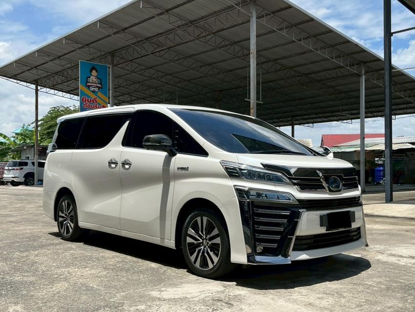 รถเข้าใหม่! Toyota Vellfire 2.5 HV VL 4WD ปี 2020