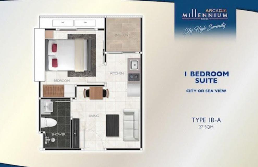 Arcadia Millennium Tower พัทยา 7