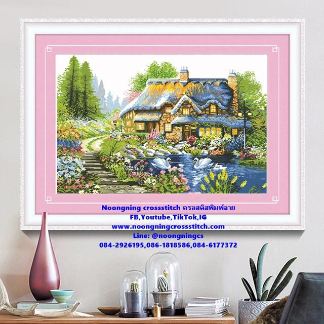 ร้าน Noongning Cross stitch ครอสติสพิมพ์ลาย จำหน่ายอุปกรณ์ครอสติส ภาพติดเพชร664 1