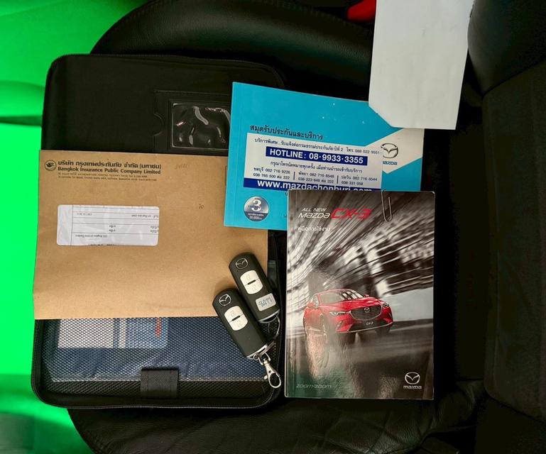 รหัสรถ CH62 MAZDA CX-3 2.0SP AT 2015จด16 20