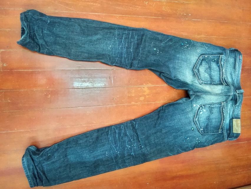 Rare Item กางเกงยีนส์ Diesel Thanaz Made in Italy ของแท้ รูปที่ 8