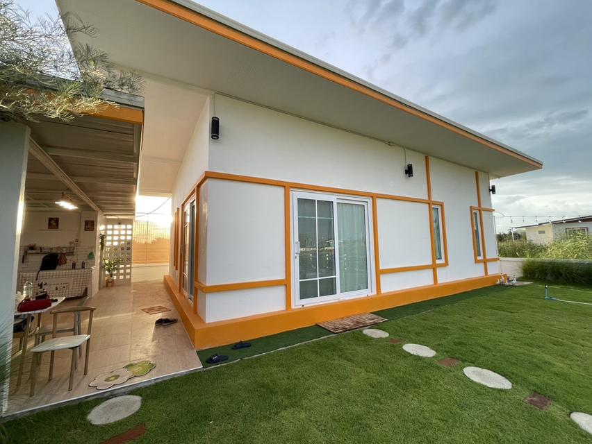 บ้านสวนสร้างใหม่ พร้อมอยู่ วิวภูเขา โพธาราม 1