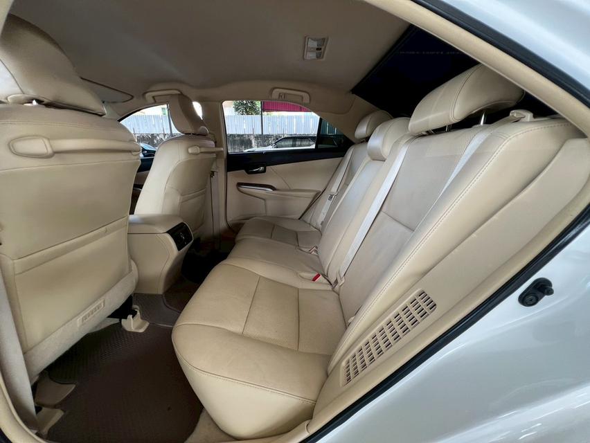 TOYOTA CAMRY 2.5 HV NAVI ปี 2017 โฉม ปี12-18 สีขาว 11