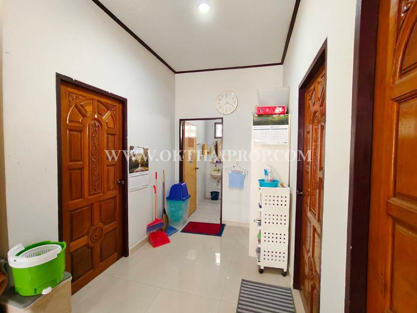 บ้านเดี่ยว หมู่บ้านทวีโชติ2 ถนนบางกรวย-ไทรน้อย ใกล้MRTสายสีม่วง สถานีบางพลู 12