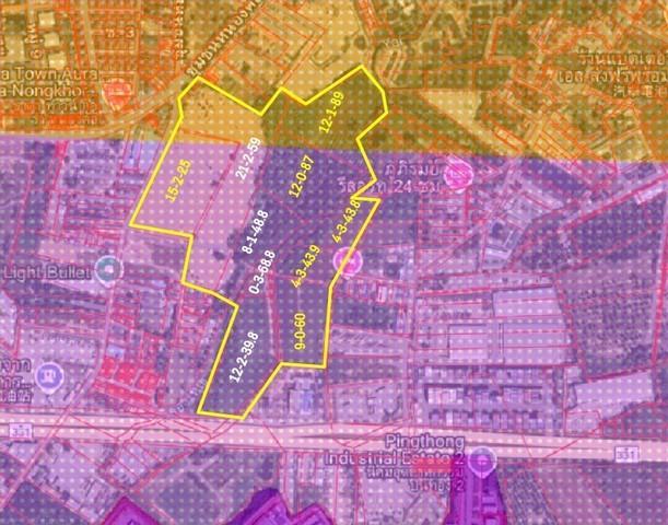 ให้เช่าที่ดินสีม่วงลาย43ไร่ย่านหนองค้อศรีราชาชลบุรีติดถนน331ใกล้ท่าเรือแหลมฉบัง ตรงข้ามกับนิคมอุตสาหกรรมปิ่นทอง2 8