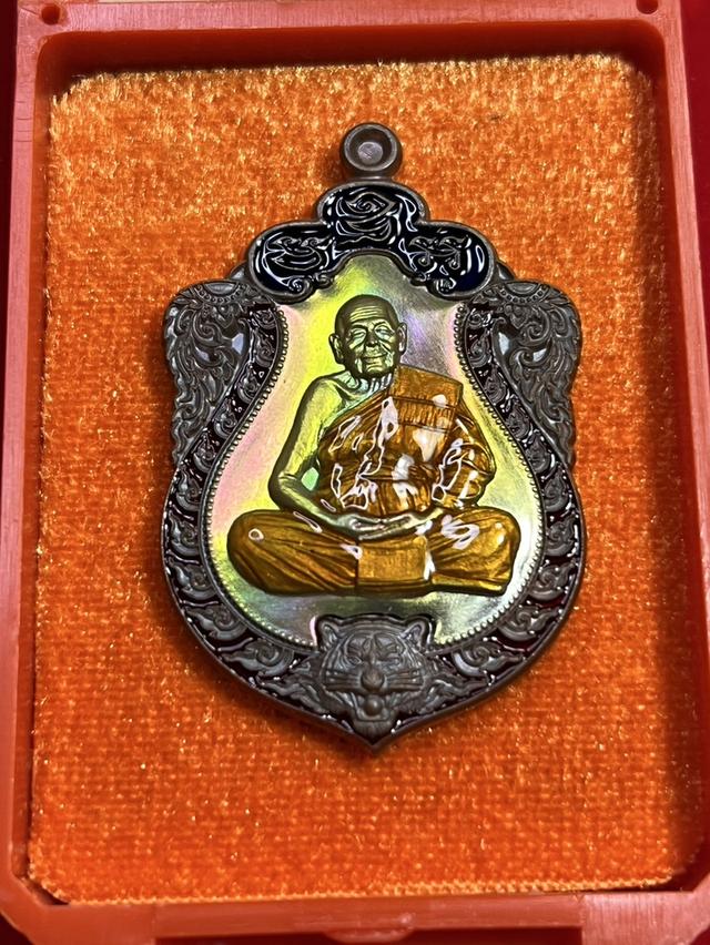 112. เหรียญเสมาพ่อท่านผ่อง วัดแจ้ง พระครูสิทธิการโสภณ ที่ระลึกอายุครบ 7 รอบ