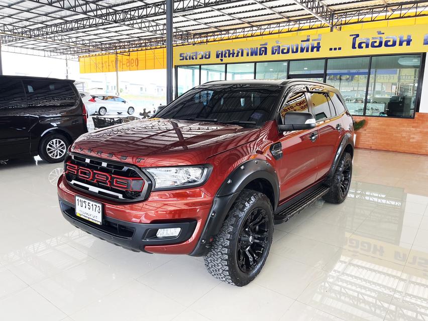 Ford Everest 2.0 Titanium+ (ปี 2018) SUV AT รถสวย สภาพดี ไมล์น้อย ราคาถูก ฟรีดาวน์