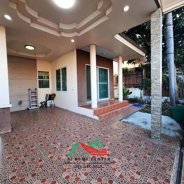 ขายบ้านแฝด38.4ตรว. ม.นันทวัน10 ซ.เลียบวารี37 บ้านเปล่า สภาพดี ยินดีรับผ่อนตรง 12