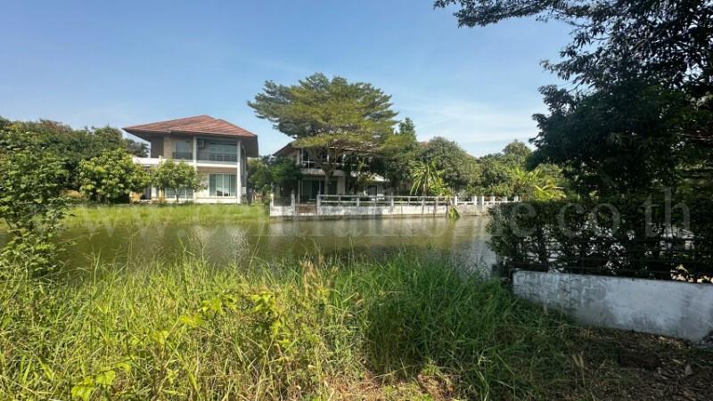 ที่ดินเปล่า ถมแล้ว 105.2 ตร.วา หมู่บ้าน การ์เด้นลากูน่า - ฉะเชิงเทรา ติดทะเลสาบ 7