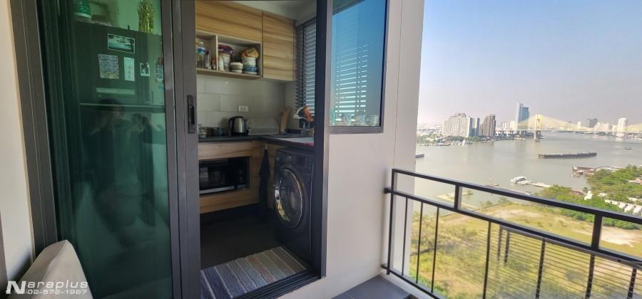 69010048 : ขายห้องชุดพักอาศัย แบบ 1 ห้องนอน พื้นที่ขนาด 33.36 ตรม. โครงการ U Delight Residence Riverfront พระราม 3 ชั้น 26  วิวโค้งน้ำ สวยมากๆ คุ้มค่า 19