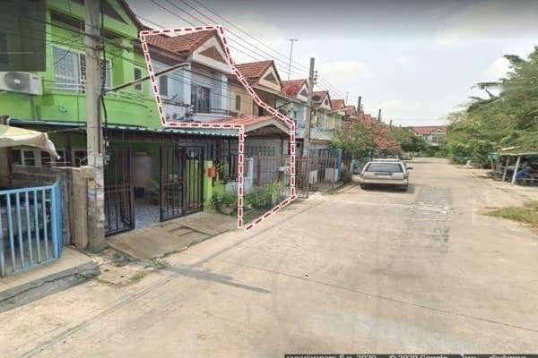 ขายทาวน์เฮ้าส์ 2 ชั้น หมู่บ้านพารวยวิลล่า บางบัวทอง 3