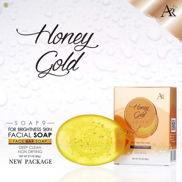 Honey Gold Soap 9 สบู่ล้างหน้าน้ำผึ้งทองคำ 1