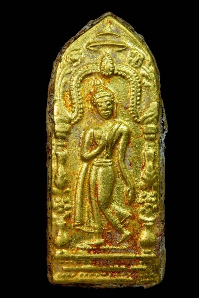 พระลีลากำแพงนิ้ว ว่านหน้าทอง