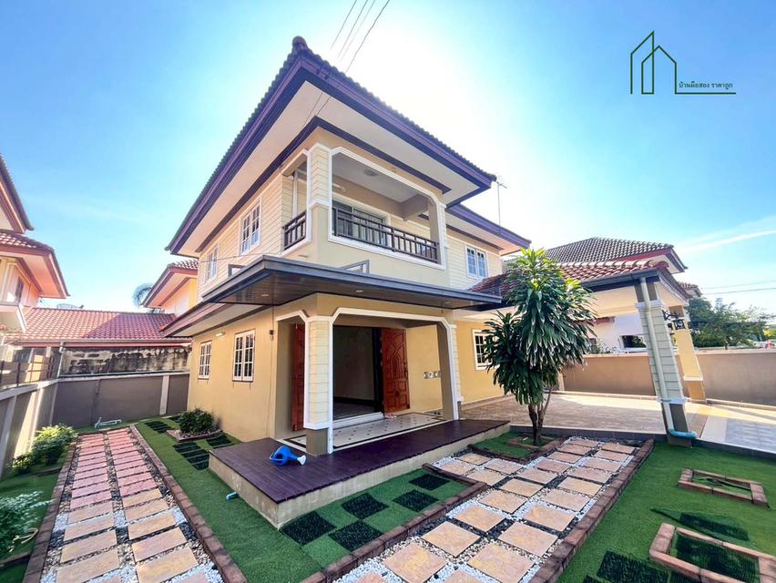 ขายด่วน บ้านเดี่ยว 60 ตร.ว. พนาสนธิ์ การ์เด้นโฮม 3 ถนนร่มเกล้า ลาดกระบัง สวยพร้อมอยู่ 2