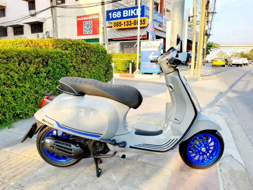 Vespa Sprint 150 i-get ปี2022  สภาพเกรดA 2854 km เอกสารพร้อมโอน 2