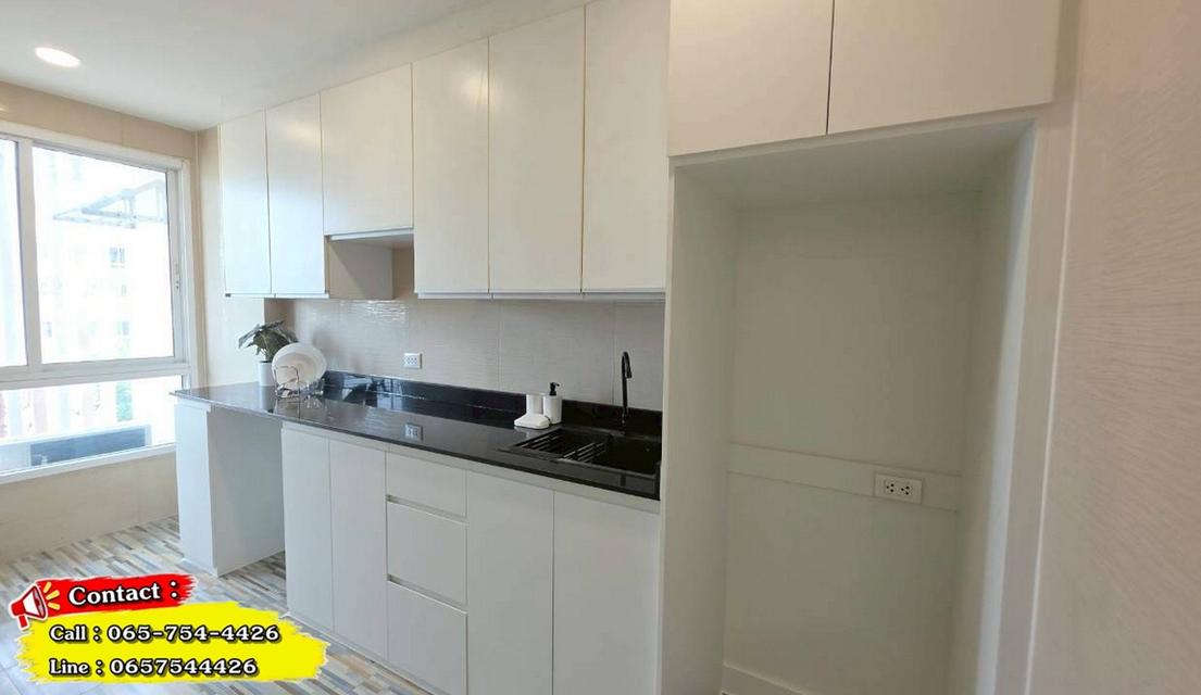 Happy Condo Ladprao 101 ห้องขนาด 36 ตารางเมตร 1 ห้องนอน ชั้น5 ตึก North ตกแต่งใหม่ พร้อมเข้าอยู่ (เลี้ยงสัตว์ได้) 8