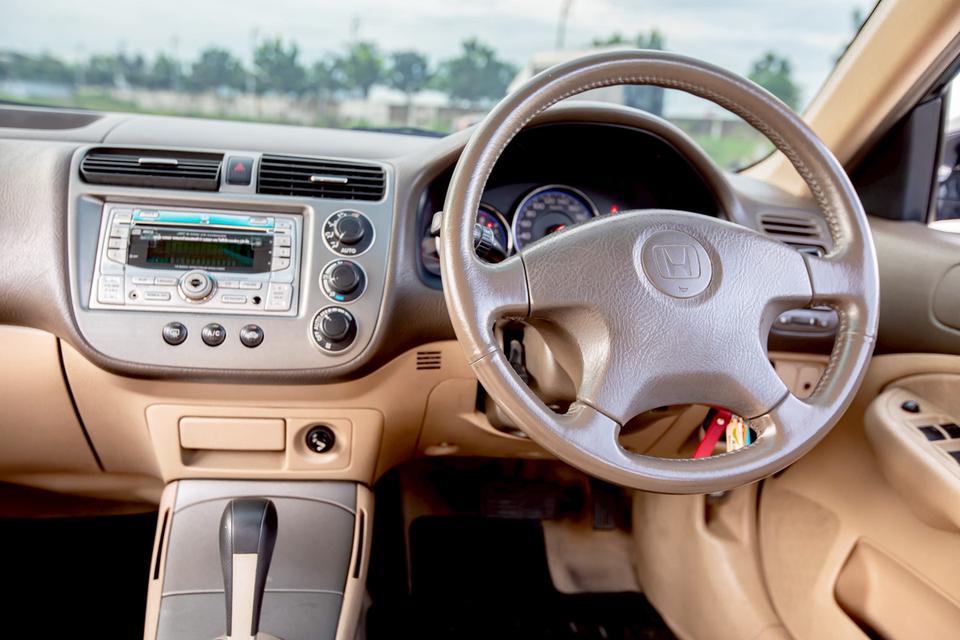 Honda Civic Dm 1.7 Vtec สีดำ เดิมสวย หายาก ปี 2004  14