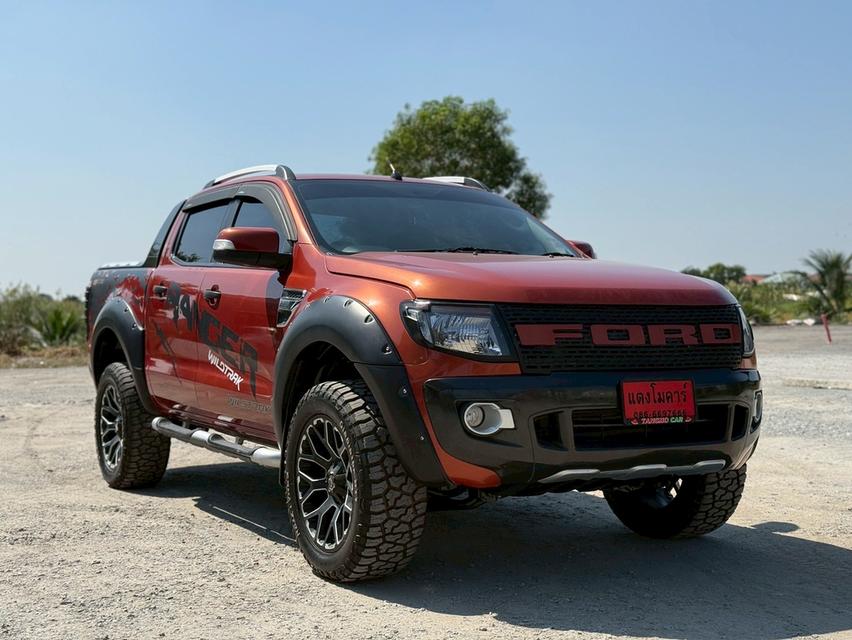 FORD RANGER 2.2 WildTrak Hi-Rider DoubleCab ปี2014รถบ้านแท้ เครื่อง+ช่วงล่างแน่นๆ พร้อมใช้งาน