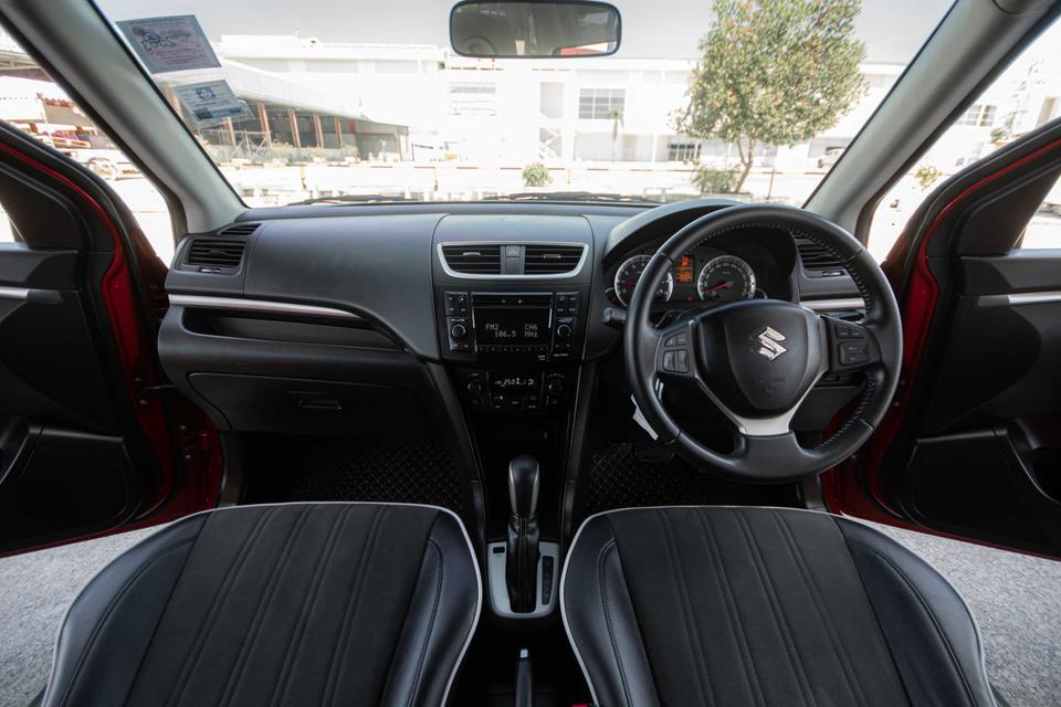 ขับฟรี 60 วัน รถบ้าน ปี 2016 Suzuki Swift 1.2ตัวพิเศษ รุ่น SAI A/T สีแดง 4