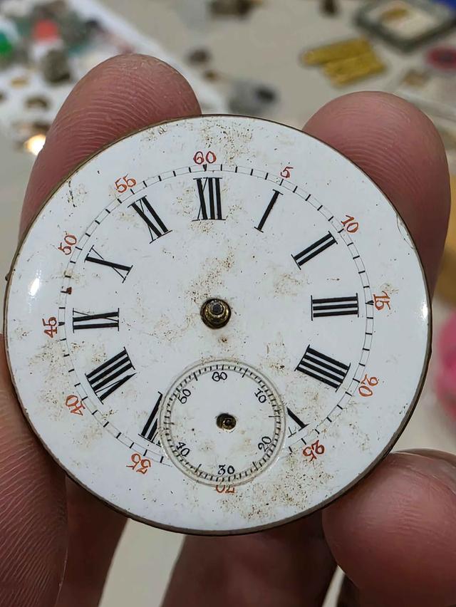 A.อะไหล่ เครื่องนาฬิกา 2 เข็มครึ่ง WATCH PARTS หน้ากระเบื้อง ของเก่าเก็บ สวยหายาก รุ่นเก่า ขายตามสภาพ พร้อมส่ง