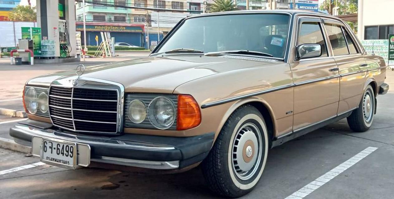 ขาย Benz- w123-230E ปี 1985 สีน้ำตาล (รถแท้ธนบุรี) 2
